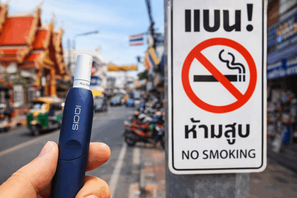 iqos hasznalata es birtoklasa thaifoldon buntetes es szabalyok